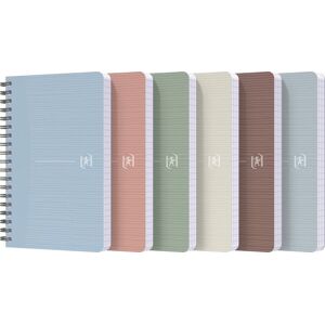 OXFORD Collegeblock My Rec'Up, 9 x 14 cm 5 mm kariert farbig sortiert OXFORD Collegeblock My Rec'Up, 9 x 14 cm 5 mm kariert farbig sortiert