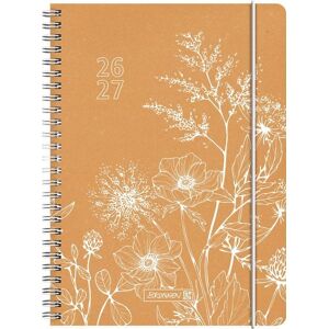 Baier & Schneider Schülerkalender 2026/2027 "Meadow" A5, Leder Baier & Schneider Schülerkalender 2026/2027 "Meadow" A5, Leder