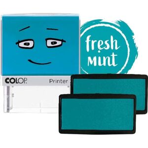 COLOP NIO Ersatz-Stempelkissen, Packung mit 2 Stempelkissen, fresh mint COLOP NIO Ersatz-Stempelkissen, Packung mit 2 Stempelkissen, fresh mint