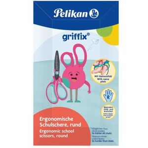 Pelikan Schere griffix® Schulschere rund für Rechtshänder LovelyPink Pelikan Schere griffix® Schulschere rund für Rechtshänder LovelyPink