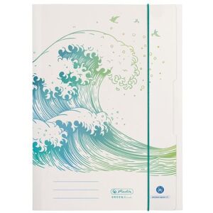 Herlitz Sammelmappe A4 GREENline Welle Herlitz Sammelmappe A4 GREENline Welle