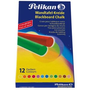 Pelikan Wandtafelkreide 745/12 farbig sortiert Pelikan Wandtafelkreide 745/12 farbig sortiert