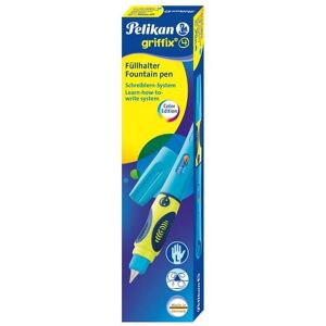 Pelikan Füller Griffix® für Linkshänder, Neon Fresh Blue Pelikan Füller Griffix® für Linkshänder, Neon Fresh Blue