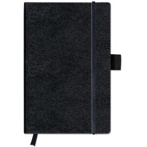 Herlitz Notizbuch Classic A6 96 Blatt blanko schwarz mit Leseband u.Falttasche my.book Herlitz Notizbuch Classic A6 96 Blatt blanko schwarz mit Leseband u.Falttasche my.book