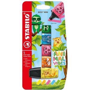 STABILO BOSS ORIGINAL MINI, 5er Set STABILO BOSS ORIGINAL MINI, 5er Set