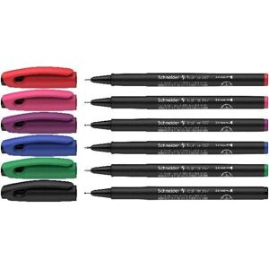 Schneider Fineliner Topliner 967, 6er Set Schneider Fineliner Topliner 967, 6er Set