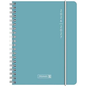 Baier & Schneider Schülerkalender 2026/2027 "Plain Blue" A6, Kunststoff Baier & Schneider Schülerkalender 2026/2027 "Plain Blue" A6, Kunststoff