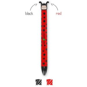 Legami Zweifarbiger Kugelschreiber - Click&Clack - Ladybug "Get Lucky" Legami Zweifarbiger Kugelschreiber - Click&Clack - Ladybug "Get Lucky"