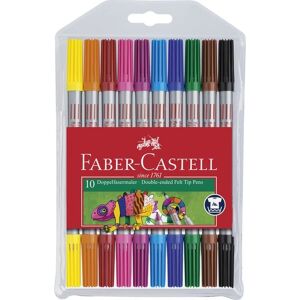 Faber-Castell Doppelfasermaler, 10er Set Faber-Castell Doppelfasermaler, 10er Set