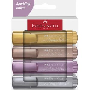 Faber-Castell Textmarker TL 46 Metallic 4er Kartonetui Faber-Castell Textmarker TL 46 Metallic 4er Kartonetui