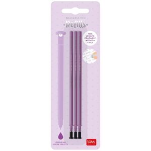 Legami 3x Ersatzmine für löschbaren Gelstift - Lila Legami 3x Ersatzmine für löschbaren Gelstift - Lila