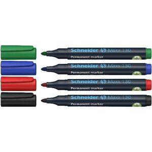 Schneider Permanent-Marker Maxx 130, 4er Set Schneider Permanent-Marker Maxx 130, 4er Set
