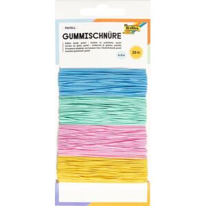 FOLIA® Gummischnüre, pastell FOLIA® Gummischnüre, pastell