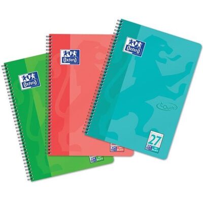 Hamelin Oxford Collegeblock Touch A4+, L27, 80 Blatt 90g/m² Optik Paper, 1 Stück sortiert Hamelin Oxford Collegeblock Touch A4+, L27, 80 Blatt 90g/m² Optik Paper, 1 Stück sortiert