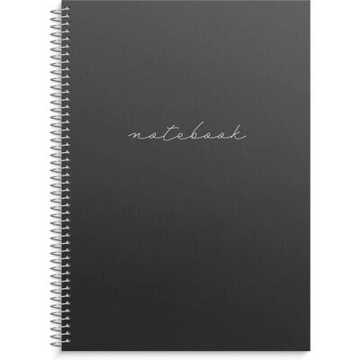 Burde Publishing AB Burde Notizbuch A4 schwarz Burde Publishing AB Burde Notizbuch A4 schwarz