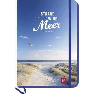 Groh Notizbuch Strand Wind Meer Groh Notizbuch Strand Wind Meer