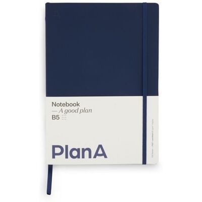 Thalia Notizbuch B5 Softcover Navy Blue Punktiert, 128 Seiten Thalia Notizbuch B5 Softcover Navy Blue Punktiert, 128 Seiten