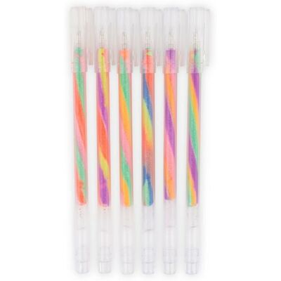 Thalia Regenbogen Glitter Gel Stifte, Fee Thalia Regenbogen Glitter Gel Stifte, Fee