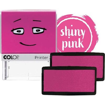 COLOP NIO Ersatz-Stempelkissen, Packung mit 2 Stempelkissen, soft pink COLOP NIO Ersatz-Stempelkissen, Packung mit 2 Stempelkissen, soft pink