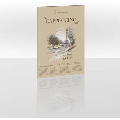Hahnemühle Papier The Cappuccino Pad, DIN A4, 120 g/m² Hahnemühle Papier The Cappuccino Pad, DIN A4, 120 g/m²