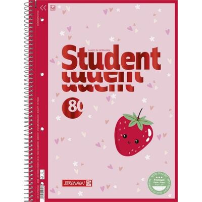 Brunnen Collegeblock A4 Lin.28 90g Fruity Love Brunnen Collegeblock A4 Lin.28 90g Fruity Love