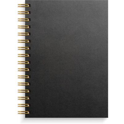 Burde Publishing AB Burde Notizbuch A5 schwarz/gold Burde Publishing AB Burde Notizbuch A5 schwarz/gold