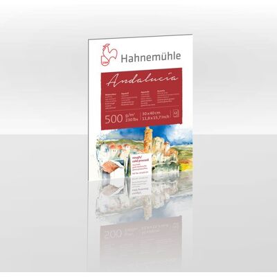 Hahnemühle Papier Andalucía, 30 x 40 cm, 500 g/m² Hahnemühle Papier Andalucía, 30 x 40 cm, 500 g/m²