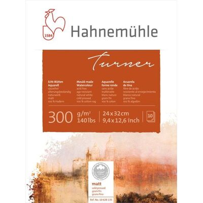 Hahnemühle Papier Turner, 24 x 32 cm, 300 g/m² Hahnemühle Papier Turner, 24 x 32 cm, 300 g/m²