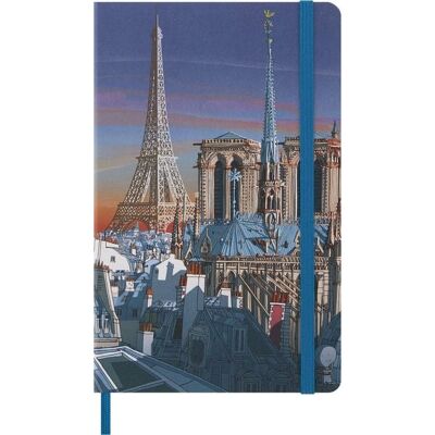 Moleskine I AM the city Paris Notizbuch limitierte Ausgabe, L/A5, liniert, fester Einband Moleskine I AM the city Paris Notizbuch limitierte Ausgabe, L/A5, liniert, fester Einband