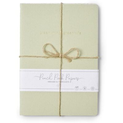 Thalia Notizbuch "Recycled Stitch", A5, 2er Set, Traube Thalia Notizbuch "Recycled Stitch", A5, 2er Set, Traube