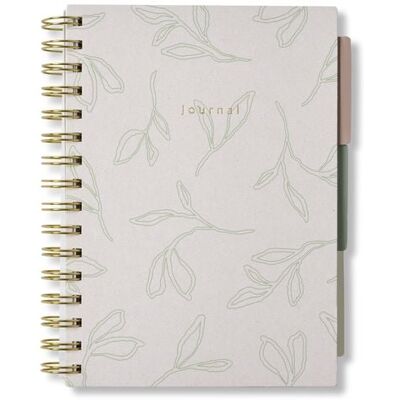 Thalia Recycled Cover Spiral Notizbuch, 14,5x21cm, 100 Seiten Thalia Recycled Cover Spiral Notizbuch, 14,5x21cm, 100 Seiten