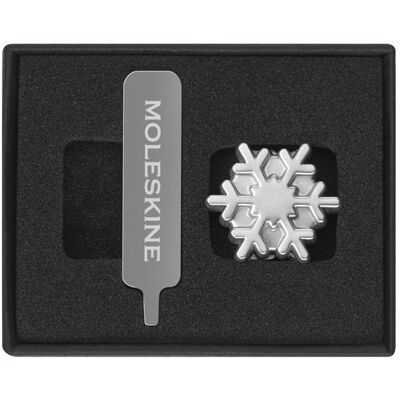 Moleskine Germany Moleskine Pin Schneeflocke Silber Moleskine Germany Moleskine Pin Schneeflocke Silber