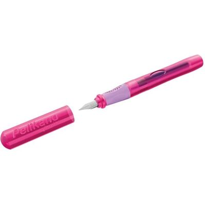 Pelikan Füller Pelikano® Junior Schreiblernfüller, für Rechtshänder, Pink, Feder A Pelikan Füller Pelikano® Junior Schreiblernfüller, für Rechtshänder, Pink, Feder A