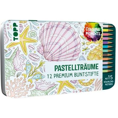 Colorful Moments Pastellträume Kunstbedarf - 12 Buntstifte Colorful Moments Pastellträume Kunstbedarf - 12 Buntstifte