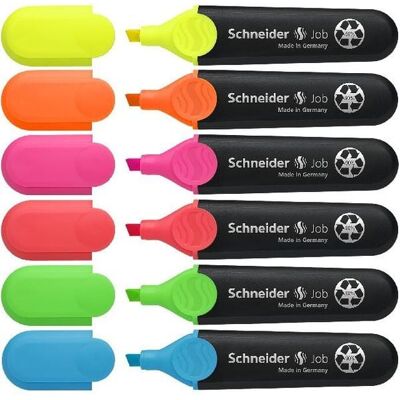 Schneider Textmarker Job, 6er Set Schneider Textmarker Job, 6er Set
