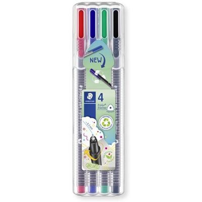 STAEDTLER triplus fineliner 334 Fineliner, 4er Set, 334 SB4 STAEDTLER triplus fineliner 334 Fineliner, 4er Set, 334 SB4