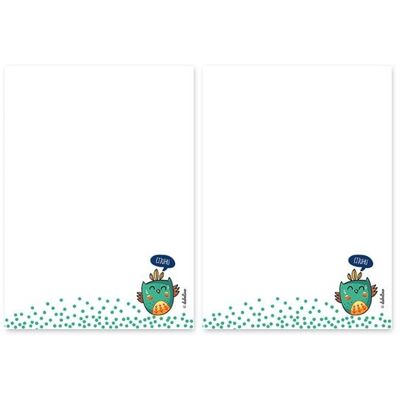 Dabelino Notizblock-Set Eulen (für Kinder) Dabelino Notizblock-Set Eulen (für Kinder)