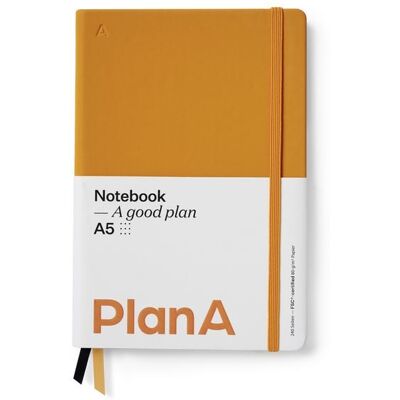 Thalia Notizbuch A5 Hardcover Punktiert Mandarin Orange Thalia Notizbuch A5 Hardcover Punktiert Mandarin Orange