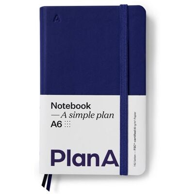 Thalia Notizbuch A6 Hardcover Punktiert Navy Blue Thalia Notizbuch A6 Hardcover Punktiert Navy Blue