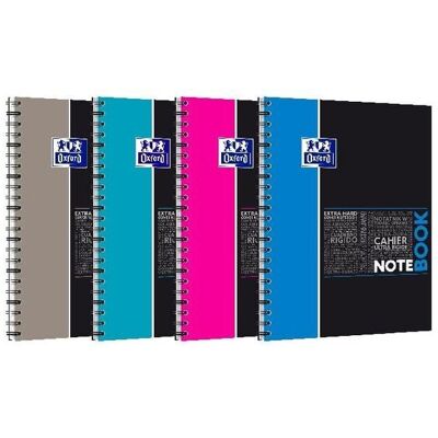 Hamelin OXFORD Studium A4+ Hardcover doppelspiralgebundenes Notebook, 7 mm liniert, 80 Blatt, SCRIBZEE® kompatibel, 1 Stück sortiert Hamelin OXFORD Studium A4+ Hardcover doppelspiralgebundenes Notebook, 7 mm liniert, 80 Blatt, SCRIBZEE® kompatibel, 1 Stück sortiert