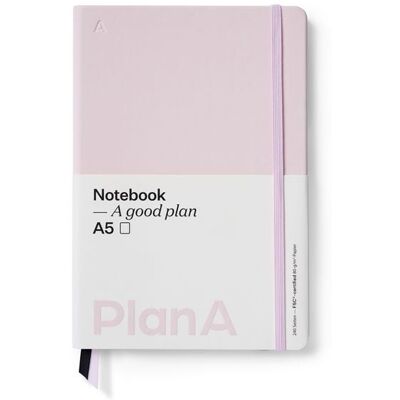 Thalia Notizbuch A5 Hardcover Blanko Magnolia Pink Thalia Notizbuch A5 Hardcover Blanko Magnolia Pink