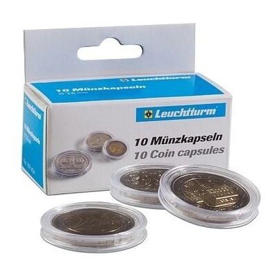 Leuchtturm1917 Münzkapseln CAPS 41 mm, 10er Packs Leuchtturm1917 Münzkapseln CAPS 41 mm, 10er Packs