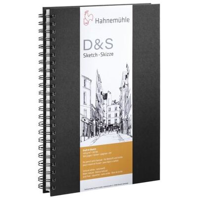 Hahnemühle Papier Skizzenbuch D&S, DIN A 4 Hochformat, 140 g/m² Hahnemühle Papier Skizzenbuch D&S, DIN A 4 Hochformat, 140 g/m²