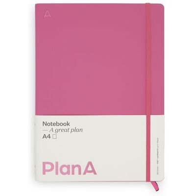 Thalia Notizbuch A4 Hardcover Candy Pink Blanko, 192 Seiten Thalia Notizbuch A4 Hardcover Candy Pink Blanko, 192 Seiten