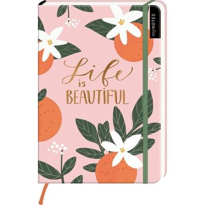 arsedition myNOTES Notizbuch A5: Life is beautiful arsedition myNOTES Notizbuch A5: Life is beautiful