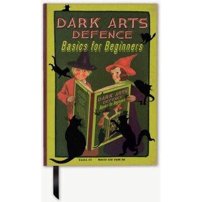 MinaLima Zauberbücher: "Verteidigung gegen die Dunklen Künste: Grundlagen für Anfänger" Notizbuch MinaLima Zauberbücher: "Verteidigung gegen die Dunklen Künste: Grundlagen für Anfänger" Notizbuch