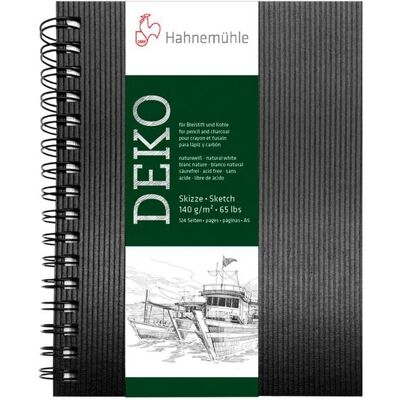 Hahnemühle Papier Skizzenbuch Deko, DIN A 5 Hochformat, 140 g/m² Hahnemühle Papier Skizzenbuch Deko, DIN A 5 Hochformat, 140 g/m²