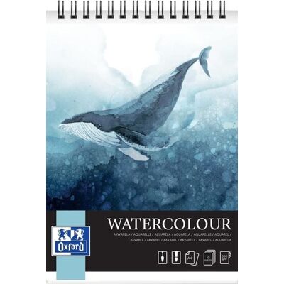Hamelin Oxford Art Aquarellblock A4, 10 Blatt, 300g/m², 1 Stück Hamelin Oxford Art Aquarellblock A4, 10 Blatt, 300g/m², 1 Stück