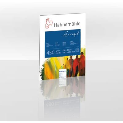 Hahnemühle Papier Acryl 450, 36 x 48 cm, 450 g/m² Hahnemühle Papier Acryl 450, 36 x 48 cm, 450 g/m²