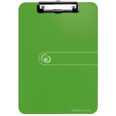 Herlitz Klemmbrett Polystyrol A4 opak apfel Herlitz Klemmbrett Polystyrol A4 opak apfel